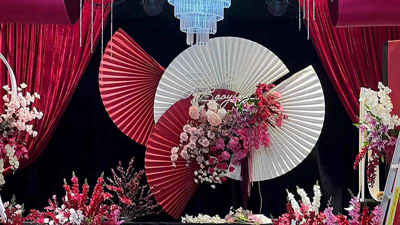 Веер гармошка 5