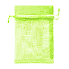 Мешочек из органзы 35 х 50 см салатовый